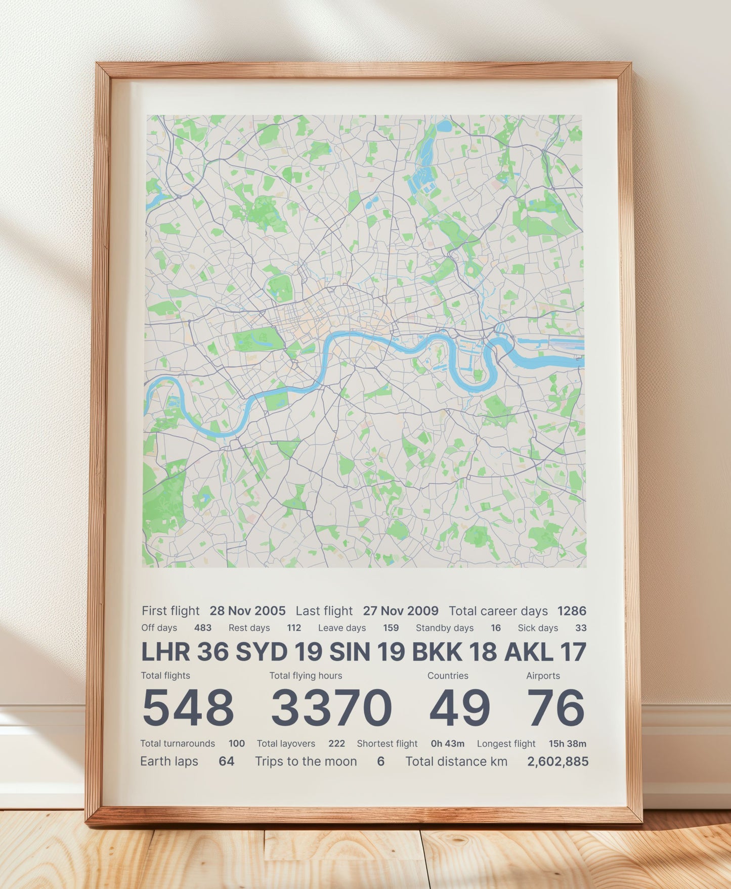 London Map poster preview