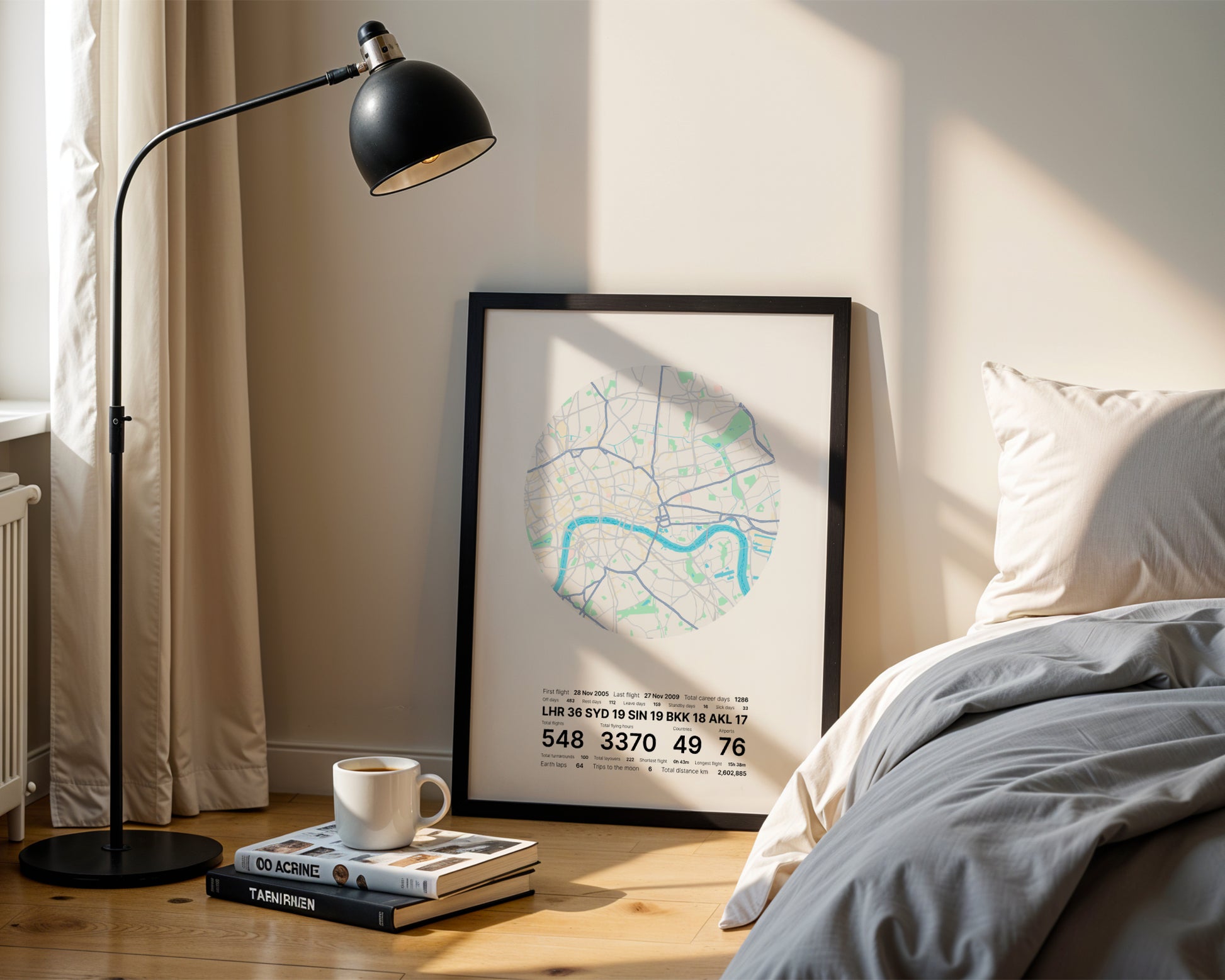 Route Map poster preview